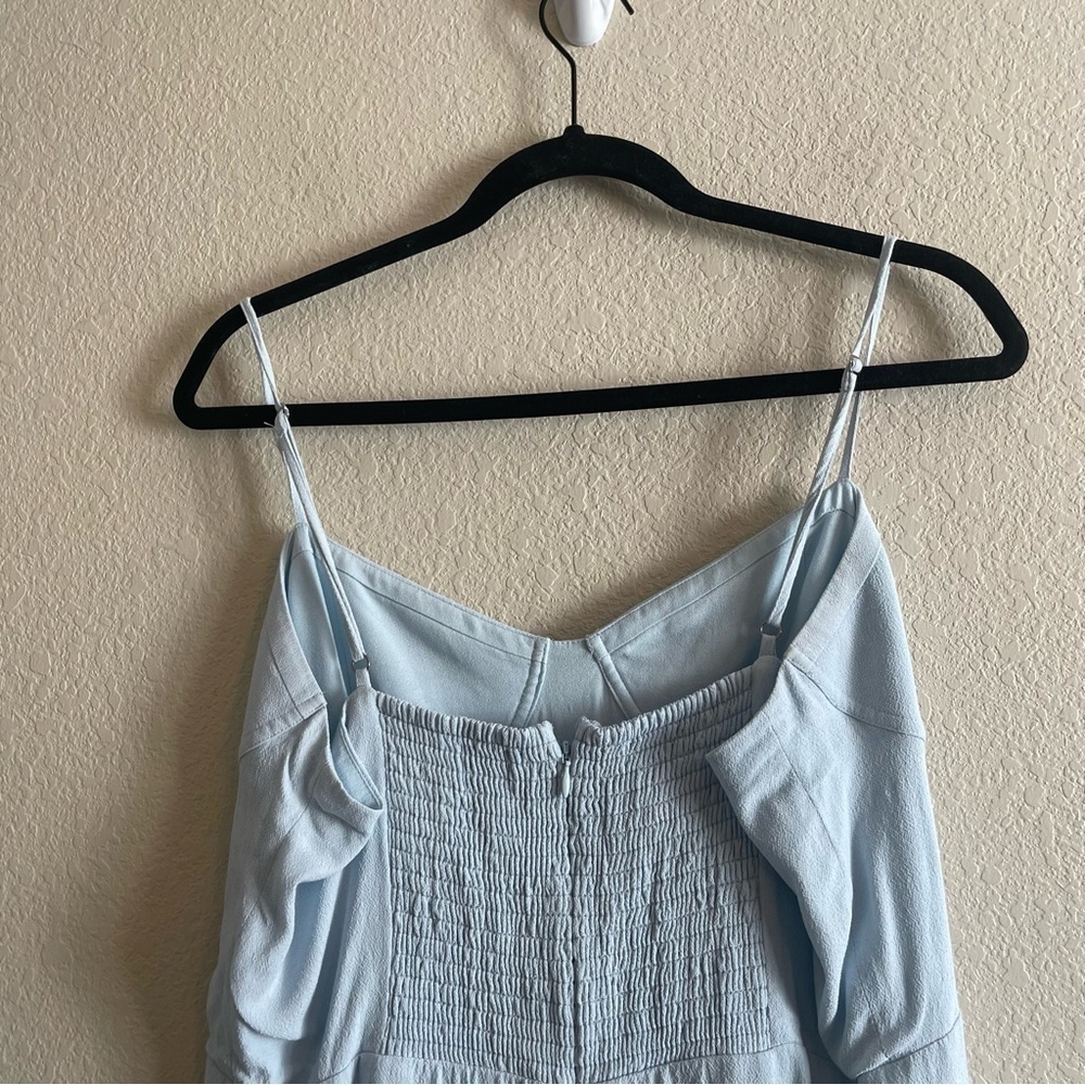 Sun-deh/Aritzia Light Blue Midi Dress - Picture 6 of 10